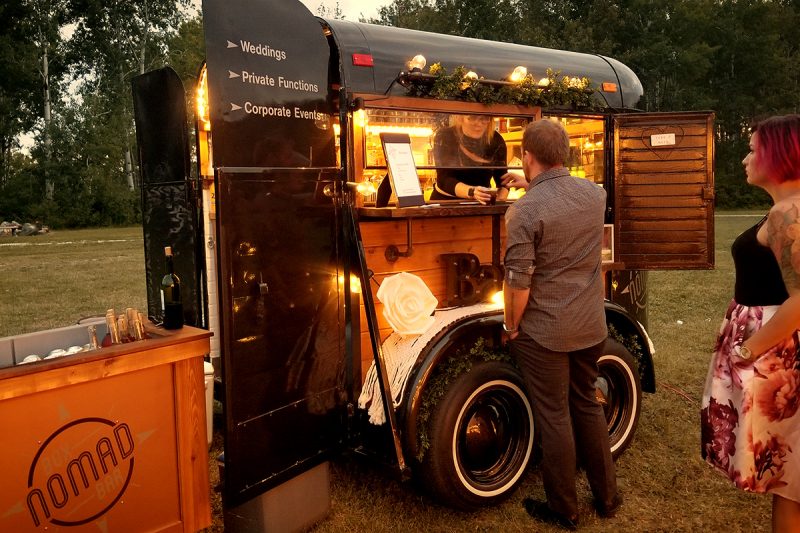 Mobile Bartending Service, Winnipeg Manitoba, Portable bar